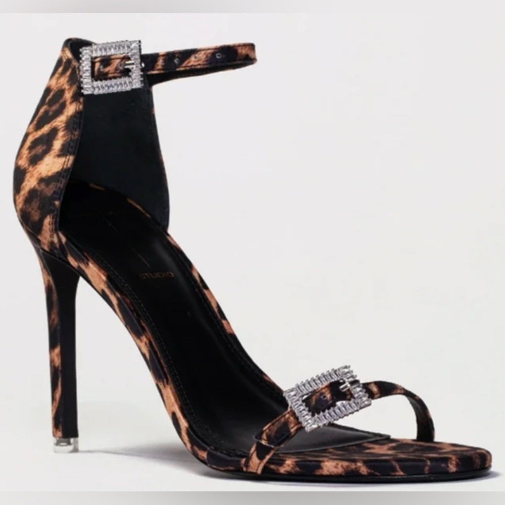 Black Suede Studio Sandal 👡